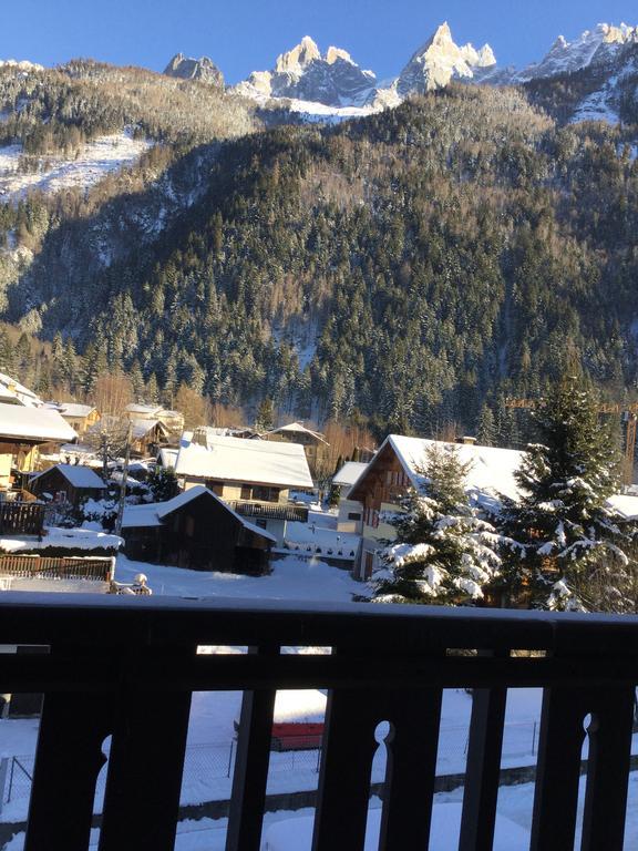 Gite Chamonix Mont Blanc Lyret Lägenhet Exteriör bild